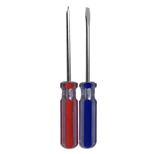 پیچ گوشتی تخت و چهارسو TECH مدل 75x3 بسته 2 عددی