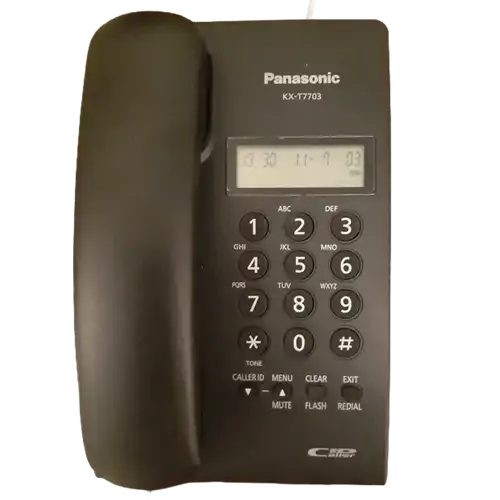 تلفن با سیم پاناسونیک مدل KX-T7703X