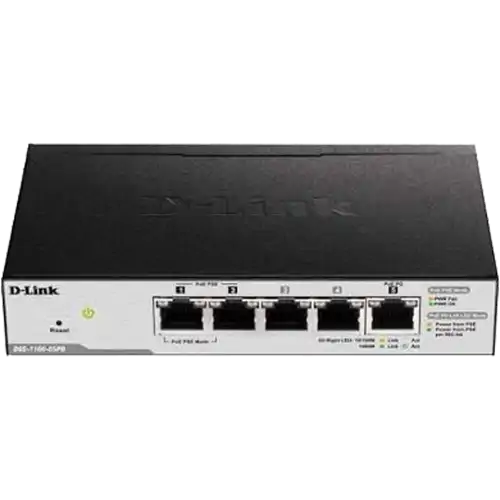 سوئیچ شبکه دی لینک DGS-1100-05P‎D
