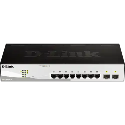 سوئیچ شبکه دی لینک مدل DGS-1210-10P