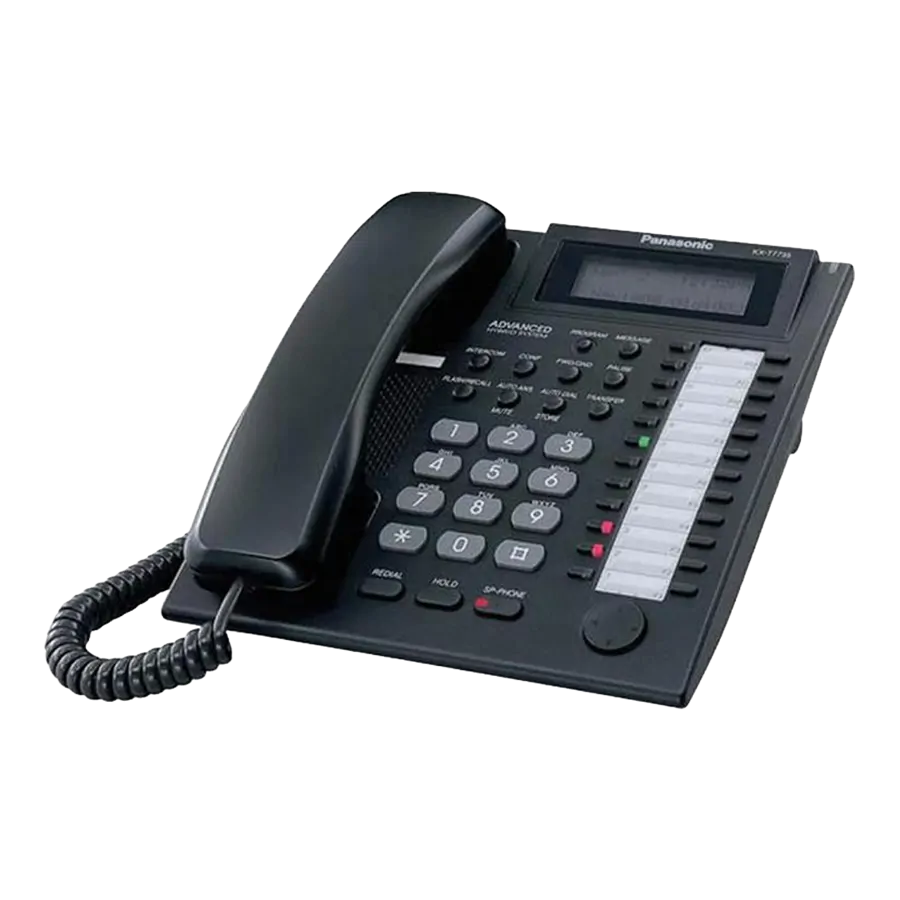 تلفن سانترال هایبرید پاناسونیک KX-T7735 تلفن سانترال هایبرید پاناسونیک KX-T7735