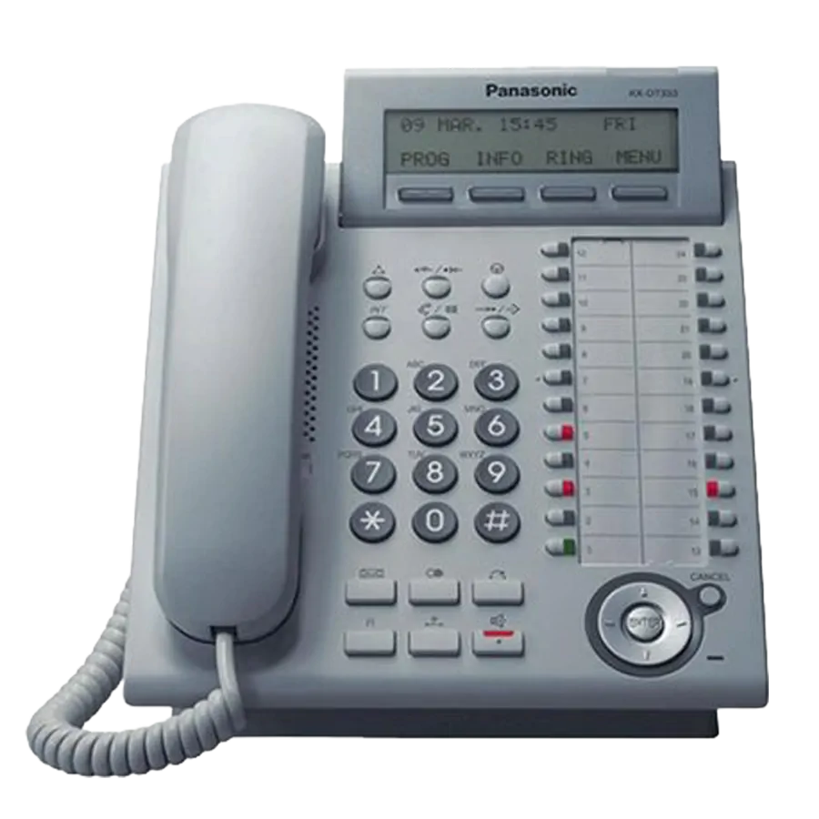 تلفن سانترال دیجیتال پاناسونیک KX-DT343 تلفن سانترال دیجیتال پاناسونیک KX-DT343