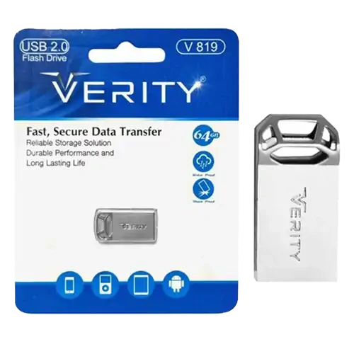 فلش مموری وریتی مدل V-819 ظرفیت 64 گیگابایت
