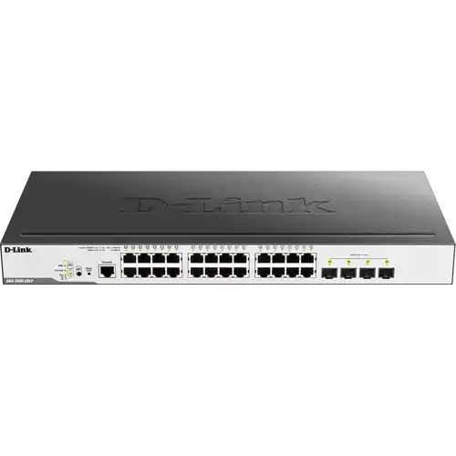سوئیچ شبکه دی لینک DGS-3000-28LP
