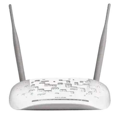 مودم روتر ADSL2 Plus بی سیم N300 تی پی-لینک مدل TD-W8961N_V1 مودم روتر ADSL2 Plus بی سیم N300 تی پی-لینک مدل TD-W8961N_V1